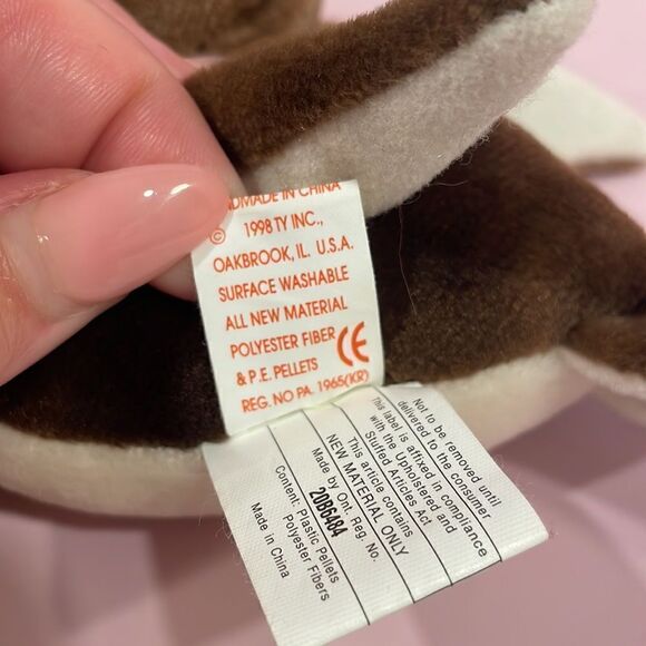 Vintage Original Ty Beanie Baby Early the Bird Robin 1998 Excellent Used Condit… - Picture 8 of 9